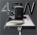 PA-C2 ładowarka sieciowa 1xUSB-C PD 45W 4A QC4+ PD3.0 AFC PPS FCP SCP SSCP