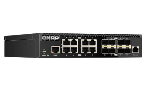 Przełącznik zarządzany sieciowo QSW-M3216R-8S8T-EU 8x 10GbE RJ45 8x10GbE SFP+