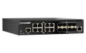 Przełącznik zarządzany sieciowo QSW-M3216R-8S8T-EU 8x 10GbE RJ45 8x10GbE SFP+