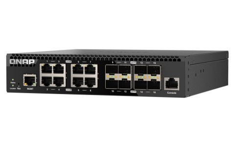 Przełącznik zarządzany sieciowo QSW-M3216R-8S8T-EU 8x 10GbE RJ45 8x10GbE SFP+