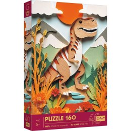 Puzzle 160 elementów 40-lecie Paper Art Dinozaur