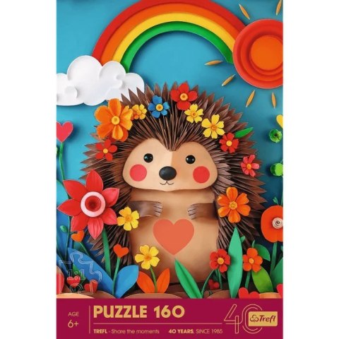 Puzzle 160 elementów 40-lecie Paper Art Jeżyk