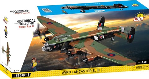 Klocki Avro Lancaster B.III 1595 klocków