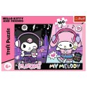 Puzzle 160 elementów Kuromi rządzi Hello Kitty