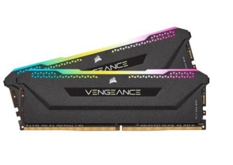 Pamięć DDR4 Vengeance RGB PRO SL 16GB/3200 (2*8GB) czarna CL16 Pamięć DDR4 Vengeance RGB PRO SL 16GB/3200 (2*8GB) czarna CL16