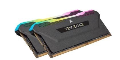 Pamięć DDR4 Vengeance RGB PRO SL 32GB/3200 (2*16GB) czarna CL16 Pamięć DDR4 Vengeance RGB PRO SL 32GB/3200 (2*16GB) czarna CL16