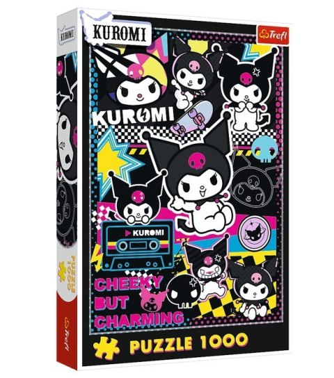 Puzzle 1000 elementów Kuromi w świecie Hello Kitty