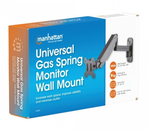 Uchwyt ścienny do TV 17-32cali LED/LCD 9kg obrotowy gazowy