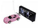 Auto zdalnie sterowane Mini RC Racing Car - różowe