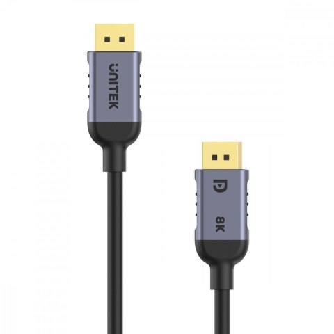 Kabel DisplayPort 1.4, 8K@60Hz 4K@240Hz, HDR, 1m; C1628GY01-1M Kabel DisplayPort 1.4, 8K@60Hz 4K@240Hz, HDR, 1m; C1628GY01-1M