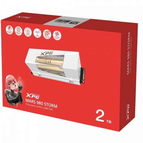 Dysk SSD XPG MARS 980 STORM 2TB PCIe 5x4 14/13 GB/s