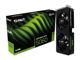 Karta graficzna GeFroce RTX 5060 DUAL 8GB GDDR7 128bit 3DP/HDMI