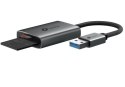 Adapter USB Type-A to SD & microSD 3.0 SPEC: 1 × USB-A Connector,1 × SD + 1 × microSD(TF) up to 200MBps Port 