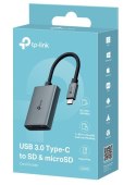 Adapter USB Type-C to SD & microSD 3.0 SPEC: 1 × USB-C Connector,1 × SD + 1 × microSD(TF) up to 200MBps Port 