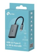 Adapter USB Type-C to SD & microSD 4.0 SPEC: 1 × USB-C Connector,1 × SD + 1 × microSD(support UHS-II 312MBps) 