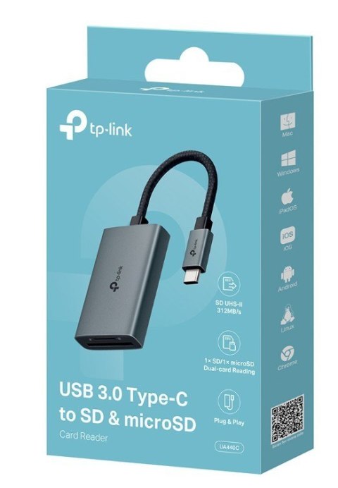 Adapter USB Type-C to SD & microSD 4.0 SPEC: 1 × USB-C Connector,1 × SD + 1 × microSD(support UHS-II 312MBps) Adapter USB Type-C to SD & microSD 4.0 SPEC: 1 × USB-C Connector,1 × SD + 1 × microSD(support UHS-II 312MBps)