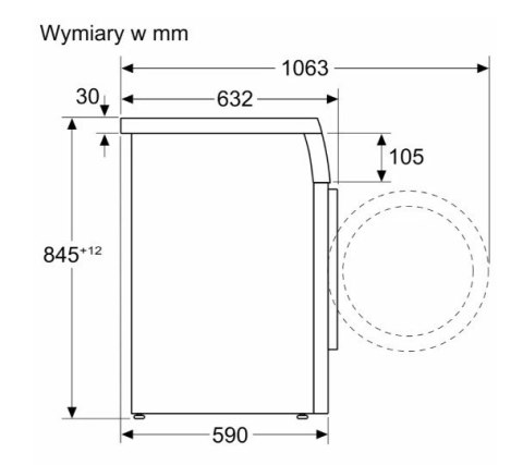 Pralka wolnostojąca WUU28T10PL