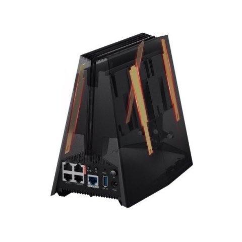 Router AXE5400 Tri-Ban Wi-Fi 6E Gaming Router SPEED: 574 Mbps at 2.4 GHz + 2402 Mbps at 5 GHz + 2402 Mbps at 6 GHz SPEC Router AXE5400 Tri-Ban Wi-Fi 6E Gaming Router SPEED: 574 Mbps at 2.4 GHz + 2402 Mbps at 5 GHz + 2402 Mbps at 6 GHz SPEC