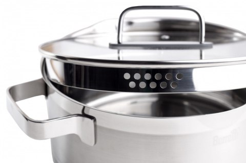 Garnek z pokrywką 26 cm Mistral 4,5 L BR-7351