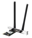Karta sieciowa Mercusys AX1800 Dual-Band Wi-Fi 6 Bluetooth PCI Express Adapter SPEED: 1201 Mbps at 5 GHz + 574 Mbps at 2.4 GH
