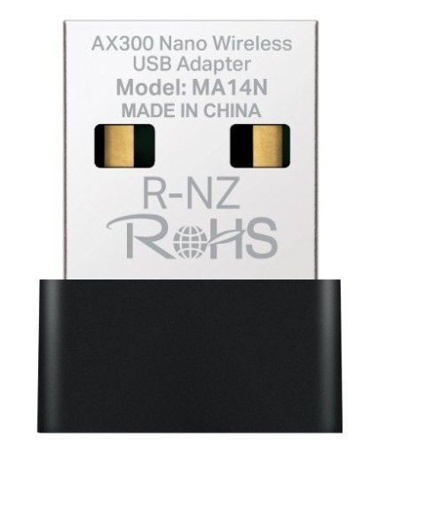 Karta sieciowa Mercusys AX300 NanoWi-Fi USB Adapter SPEED: 287 Mbps at 2.4 GHz
