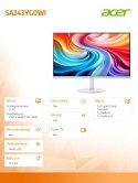Monitor 24 cale SA243YG0WI IPS FHD 120Hz HDMI BIAŁY