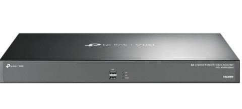 Rejestrator VIGI 64 H.265+/H.265/H.264+/H.264, Up to 8MP resolution, RX/TX-320Mbps/320Mbps, 32MP Decoding Capability Rejestrator VIGI 64 H.265+/H.265/H.264+/H.264, Up to 8MP resolution, RX/TX-320Mbps/320Mbps, 32MP Decoding Capability