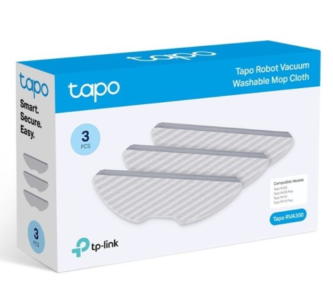 Ściereczki mopujące do Robota odkurzającego Tapo SPEC: Washable Mop Cloth ×3 Ściereczki mopujące do Robota odkurzającego Tapo SPEC: Washable Mop Cloth ×3