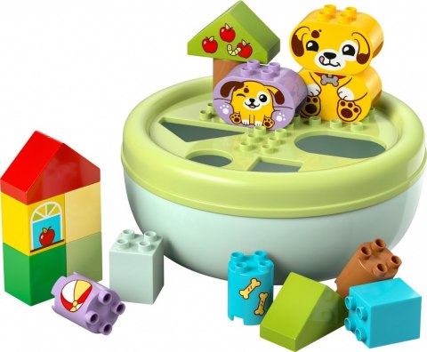 Klocki DUPLO 10441 Sorter kształtów: dom szczeniaczków
