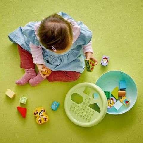 Klocki DUPLO 10441 Sorter kształtów: dom szczeniaczków