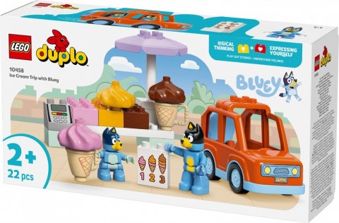 Klocki DUPLO Bluey 10458 Wyprawa po lody z Bluey