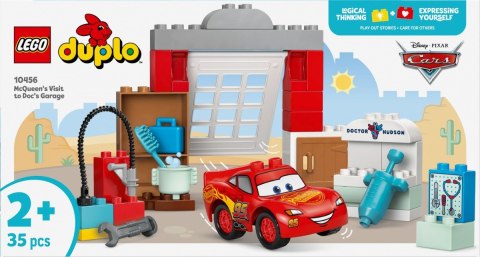 Klocki DUPLO Disney 10456 Wizyta McQueena w warsztacie Wójta
