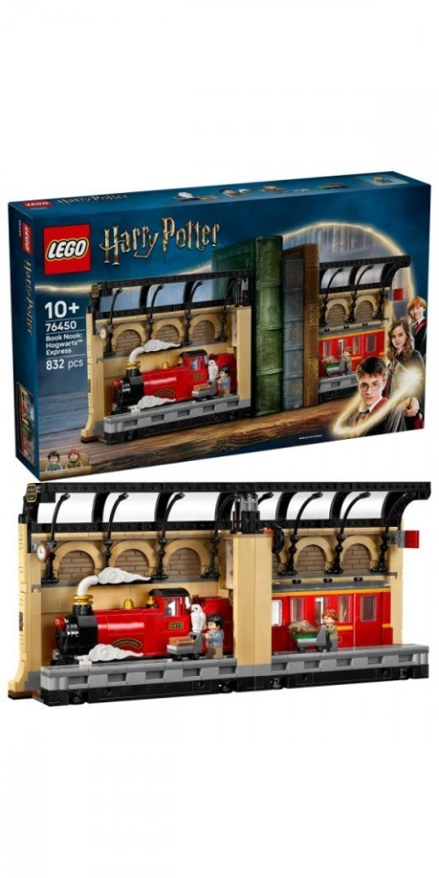Klocki Harry Potter 76450 Book nook: Ekspres do Hogwartu