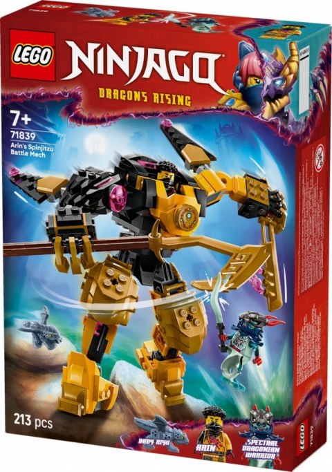 Klocki Ninjago 71839 Mech bojowy Spinjitzu Arina