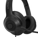 Słuchawki Stereo Headset, czarne