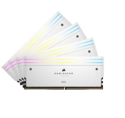Pamięć DDR5 Dominator Titanium RGB 64GB/6000(4*16GB)C36 Intel XMP biała