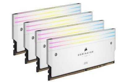 Pamięć DDR5 Dominator Titanium RGB 64GB/6000(4*16GB)C36 Intel XMP biała
