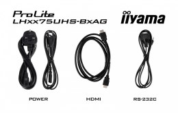 Monitor 86 cali LH8675UHS-B2AG,24/7,IPS,ANDROID.11,4K, WiFi, iiSignage2, FailOver, EShare, 24/7, full daisy chain