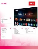 Telewizor LED 65 cali 65V6C