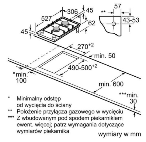 Płyta gazowa PRB3A6I40