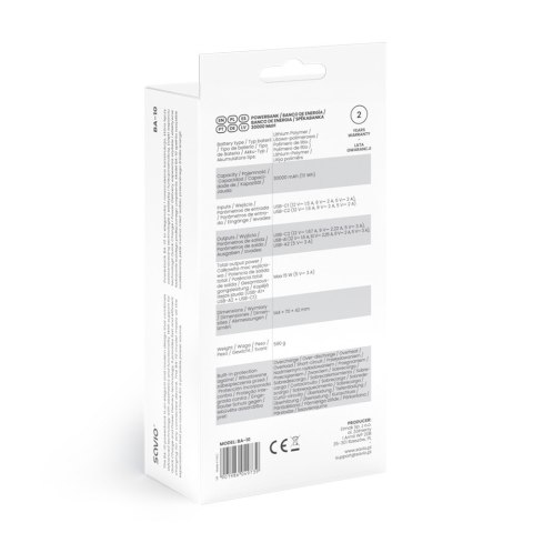 Power bank 30000 mAh, BA-10 Power bank 30000 mAh, BA-10