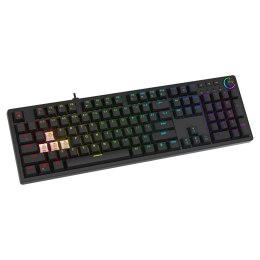 Klawiatura mechaniczna STYX Outemu Peach Silent Hot Swap RGB