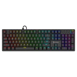 Klawiatura mechaniczna STYX Outemu Peach Silent Hot Swap RGB