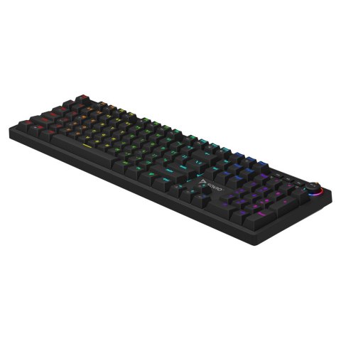 Klawiatura mechaniczna STYX Outemu Red Hot Swap RGB Klawiatura mechaniczna STYX Outemu Red Hot Swap RGB