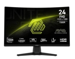 Monitor MAG 242C 23.6 cala/LED/FHD/Curved/180Hz/czarny