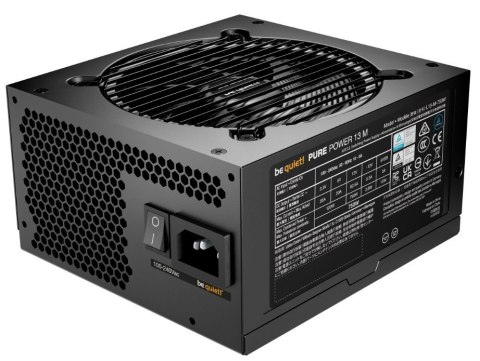 Zasilacz Pure Power 13 M 750W ATX 3.1 80+ GOLD