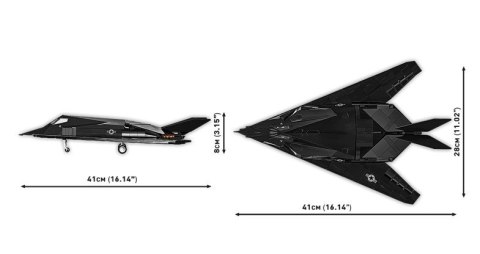Klocki Lockheed F-117 Nighthawk 795 klocków