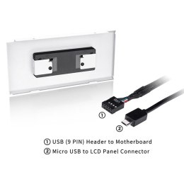 Obudowa - Ceres 500 LCD Panel Kit - Snow