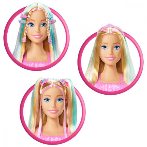Głowa do stylizacji Barbie Deluxe Blond