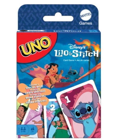 Gra UNO Lilo i Stitch